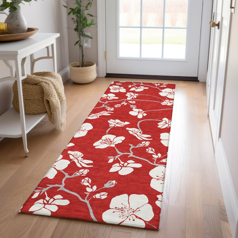  Machine Washable Indoor/Outdoor Chayden ACN1032 Rug, Runner 2'3" x 7'6"