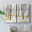 Gilded Winter I-Premium Gallery Wrapped Canvas -Ready to Hang
