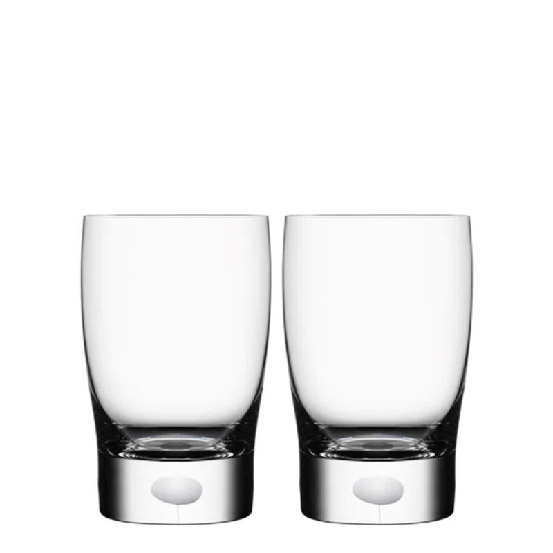 Intermezzo Blue 13 oz. Drinking Glass, 2 pcs, Satin, 9 oz.