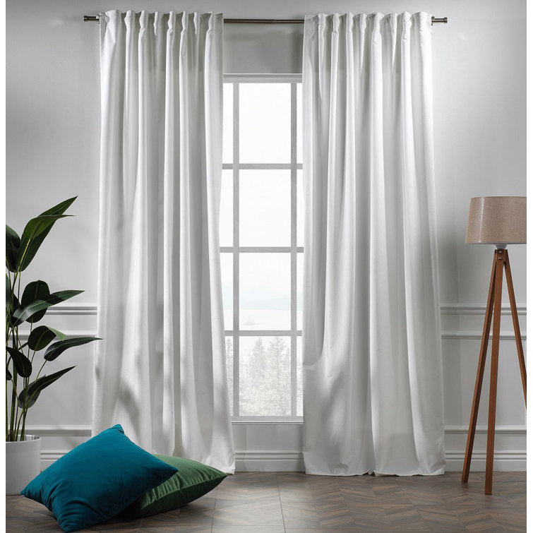 100% Blackout Matte Velvet Extra Wide & Extra Long Custom Made Decorative Single Panel