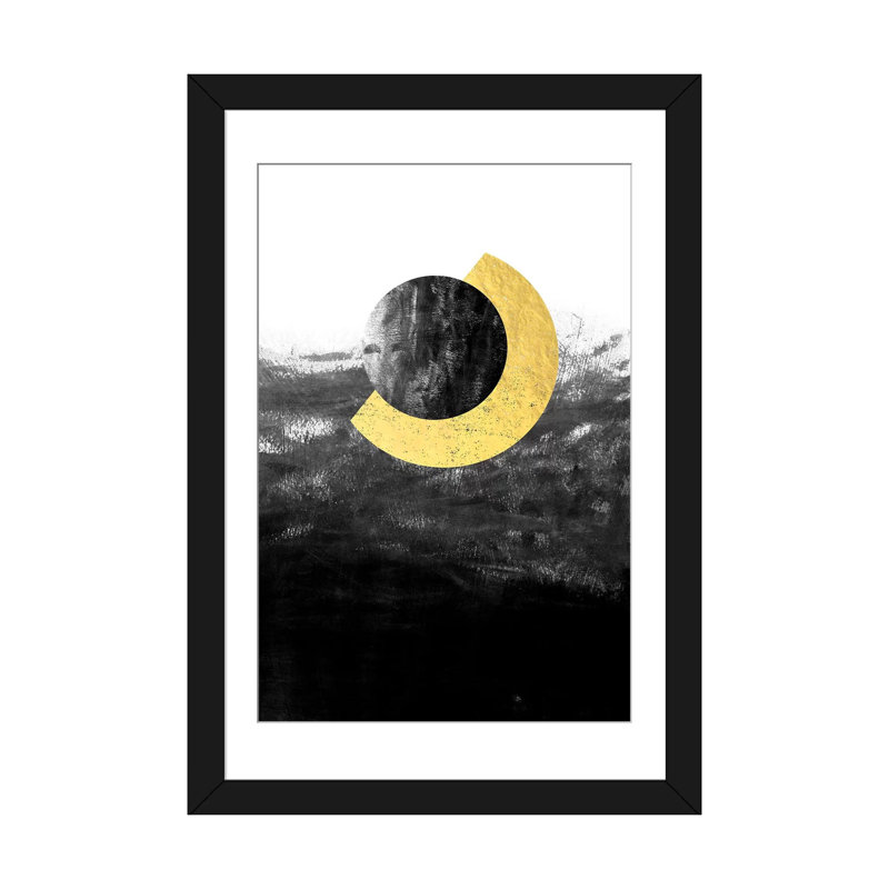 « marina », impression sur toile, Papier d'art encadré noir, H 24 po x l 16 po x P 1 po