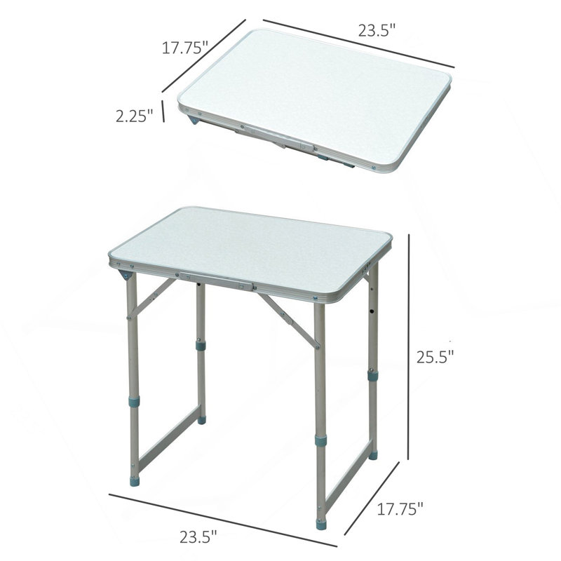 Table de camping portable