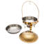 Réchaud 4,5L rond en acier inoxydable-90701285