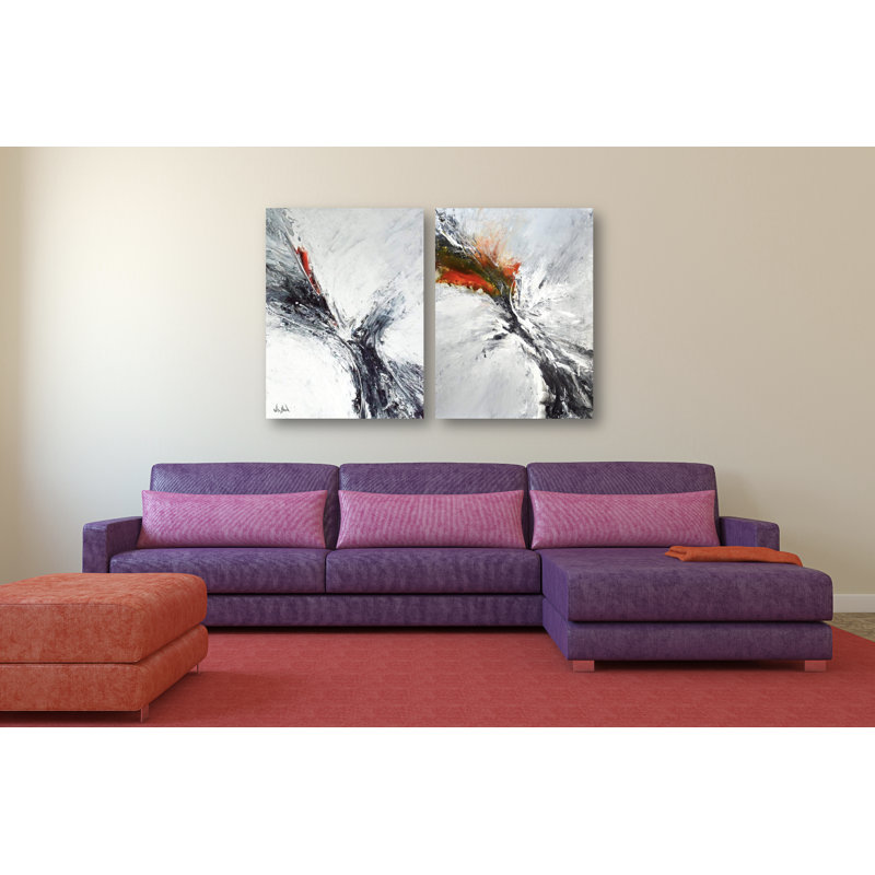 Fireworks Print by John Beard, 60" H x 80" W x 1.5" D, Unframed