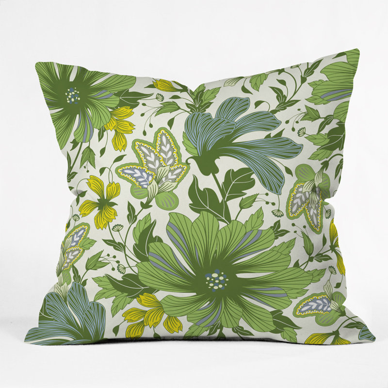 Polyester Throw Pillow, 18" x 18"