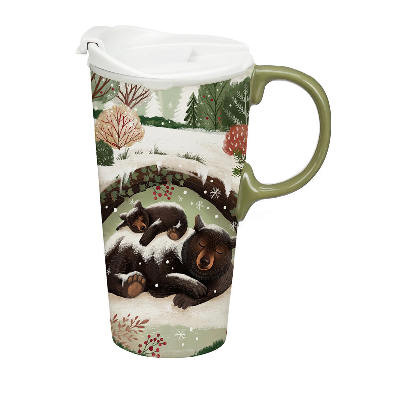 Tasse à café avec boîte-cadeau Woodland Bear