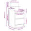 Bedside Cabinets With 2 Drawers 2 Pcs 38X34x80 Cm-275492325-294840140