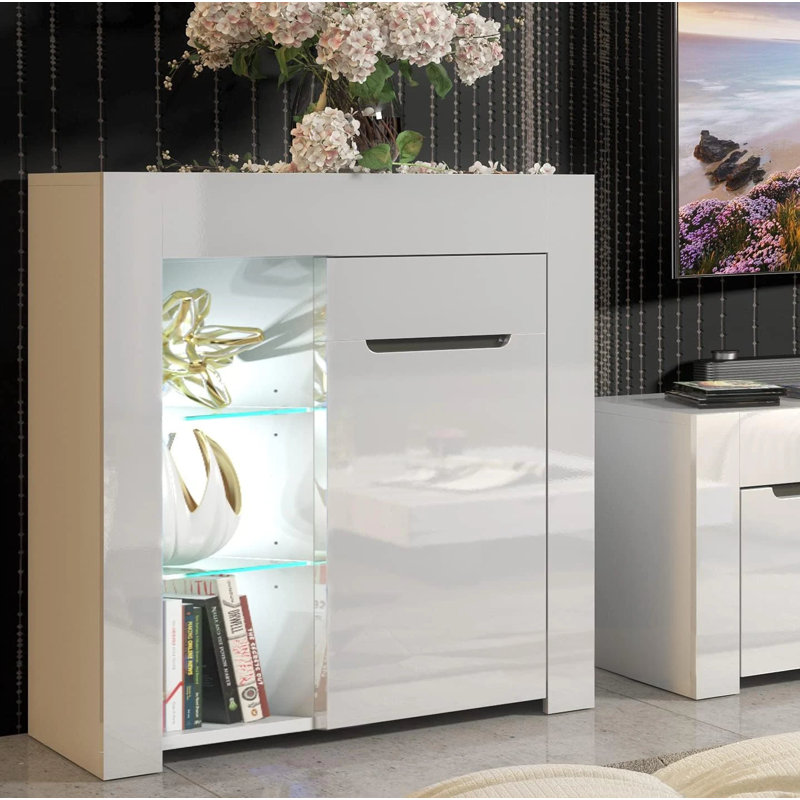 Cassidie 1 - Door Rectangle Accent Cabinet