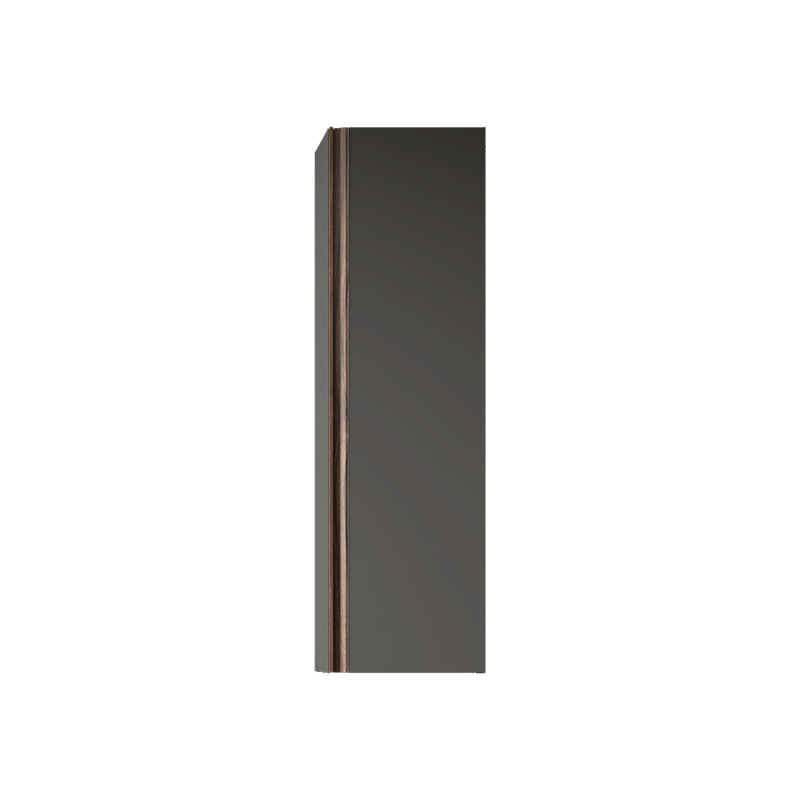 Tempo Left/Right Hand Wall Cabinet - Ash Grey, Ash Gray