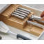 DrawerStore Large Bamboo 2-tier Knife Organizer