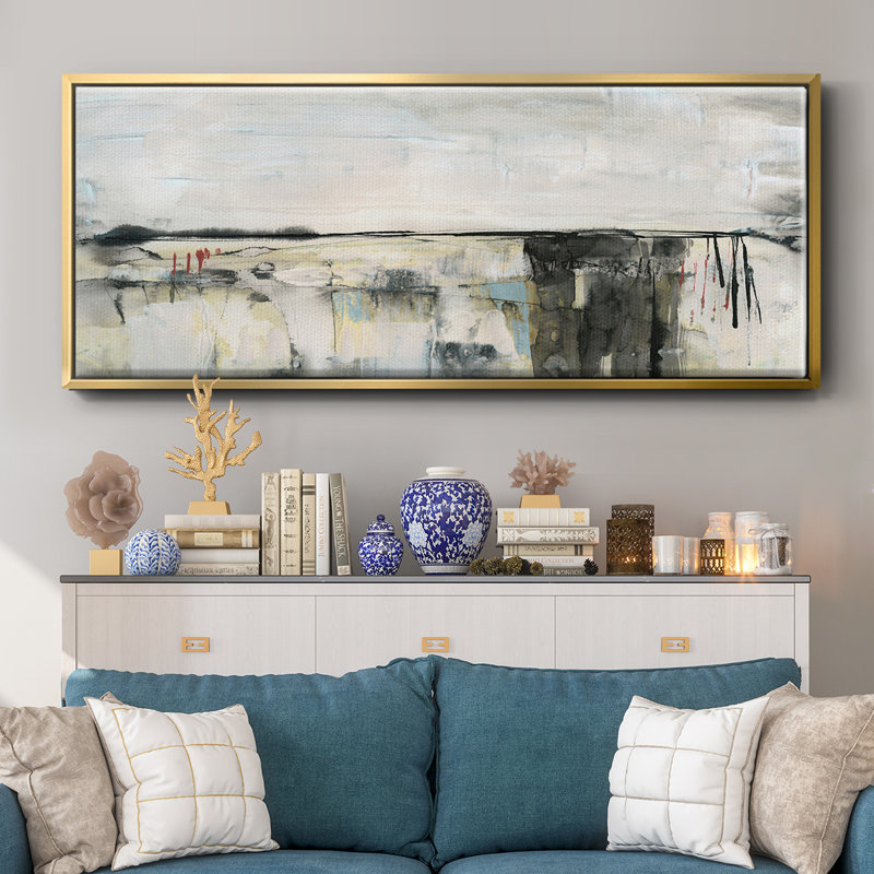 Valley View II- Framed Canvas