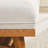 Modern Farmhouse Easy Assembly Upholstered Large Ottoman with Wood Legs-1398062503