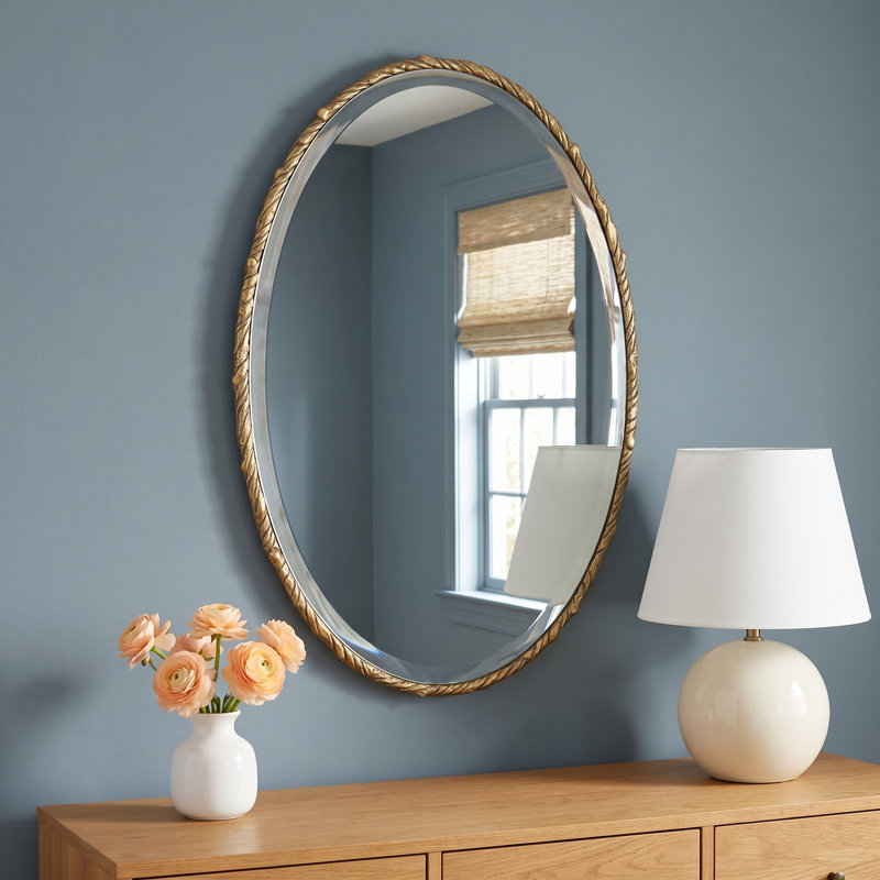Uttermost Twisted Branch Oval Mirror