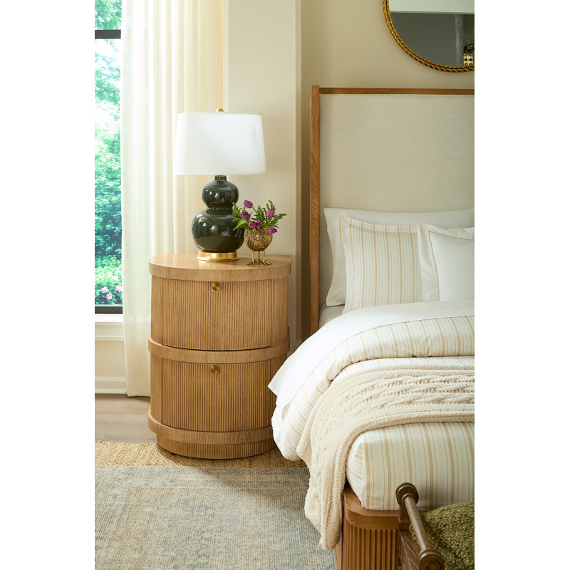 Atlas 2-Drawer Side Table
