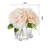 Silk Peony Arrangement in Vase-1638059415
