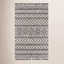 Bronte Black Gray Hand-Tufted Wool Rug