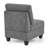 U shape Modular Sectional Sofa, includes Four Single Chair and Two Corner