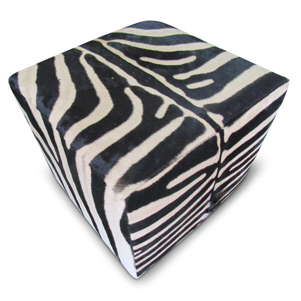 Home Soft Things Animal Pattern FauxFur Bedrest, Need Assembly - 28 x 30 x17 - Zebra