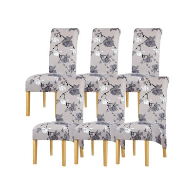 Polyester Box Cushion Dining Chair Slipcover