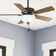 44" Swanson ENERGY STAR® 5-Blade Standard Ceiling Fan with Pull Chain and LED Light Kit Included