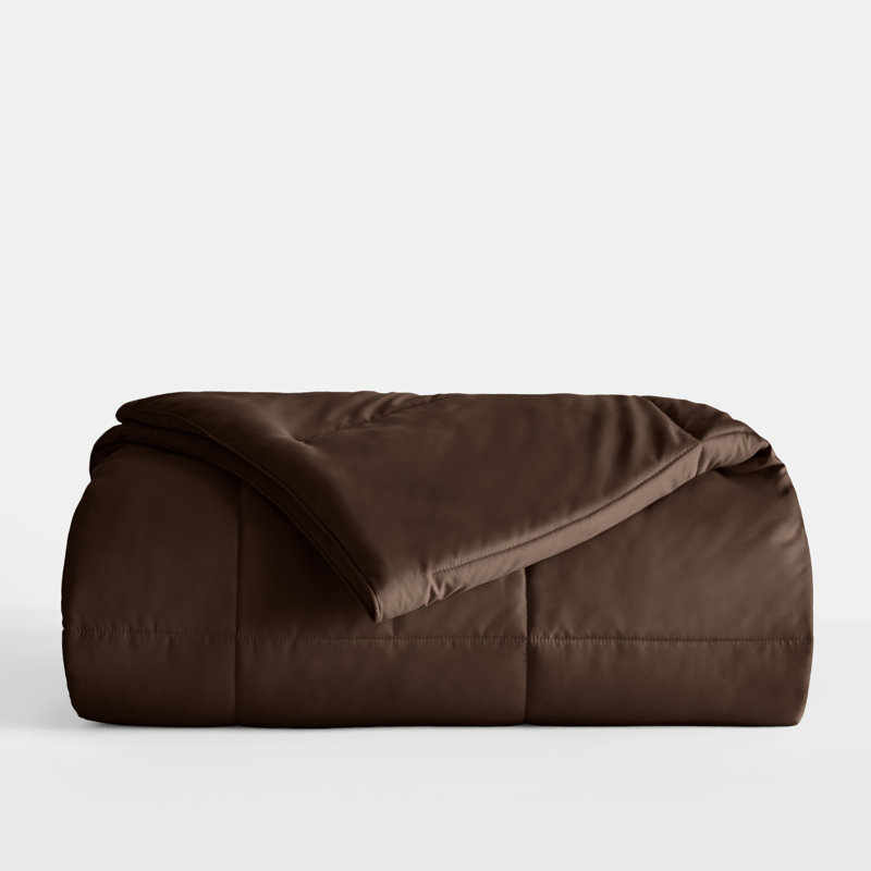 King Cocoa Microfiber Down Alternative Comforter