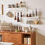 Wood Wall Organizer with Wall Baskets-640842205