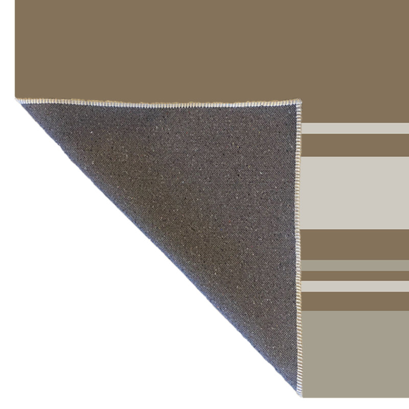 Tapis intérieur / extérieur en polypropylène tissé à la machine Nantasket, Rectangle 5 pi x 6 pi 7 po