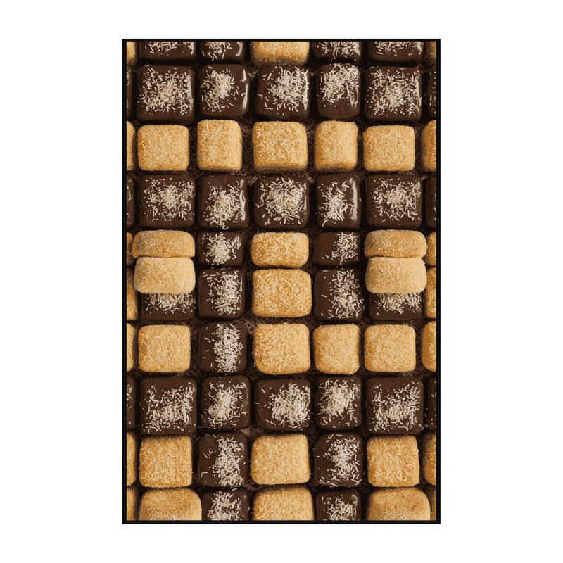  Tapis lavable lavable Lamingtons, Rectangulaire 7 pi x 10 pi