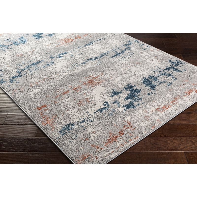 Adilynn Abstract Indoor Rug, Rectangle 9' x 12'4"