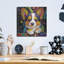  «Woof Corgi» par Rich Monet, art mural en métal, 12 po x 12 po-1651010569
