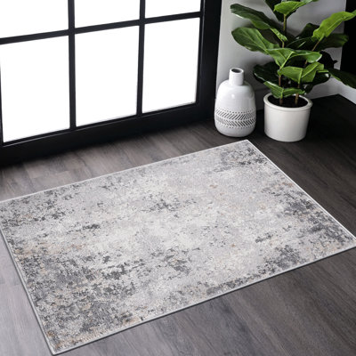 Non-Shedding Stain Area Rug, 2X3 /Sand/Abstract, Elegant For Living Room Entryway Nursery /Sand/Abstract , Non-Shedding, Luxurious Dining Home Office