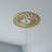 16"OD x 5 1/2"ID x 1/2"P Cannes Architectural Grade PVC Pierced Ceiling Medallion, Gold-40714678-40714656