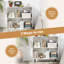 90cm H x 90cm W Metal Bookcase-329545635