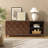 Isabele 60"W Modern TV Stand with Adjustable Shelves and Cable Management-1625643857