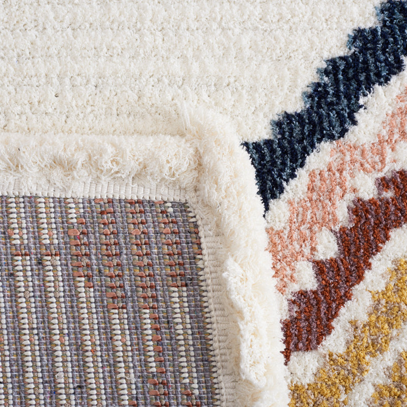 Alvieri Performance Geometric Rug, Rectangle 5'3" x 7'6"