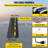 VEVOR Rubber 40'' L Threshold Ramp