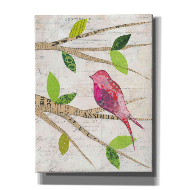 Arjun Birds in Spring IV par Courtney Prahl, H 16 po x l 12 po x P 0,75 po