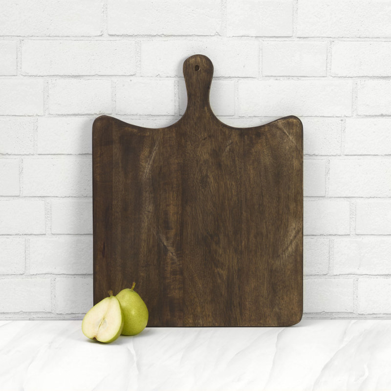 Fitz And Floyd Austin Craft Espresso Brown Maryn Serving Board, Expresso