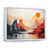 White Floater Framed