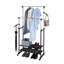 89.5cm Adjustable Rolling Clothing Rack