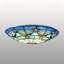 Candleick Glass Flush Mount