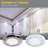 Wafer Thin Under Cabinet LED Puck Light, 3000K, Brilliant White-99454406-99454408