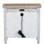 Ensemble de chambre avec lit à panneaux et deux tables de chevet Haylee-581470564