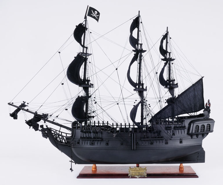 Bateau miniature Black Pearl