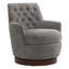 Fauteuil pivotant capitonné 29,1 po Brishen-1316837696
