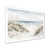 White Single Picture Framed