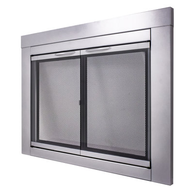 Abdal Steel Fireplace Door