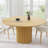 Solid Wood Dining Table Round Pedestal Kitchen Table-45108282-45108287