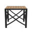 Table de bout d'extérieur carrée 18,9 po