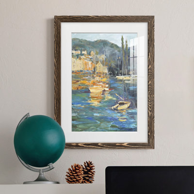" Harbor Side I " Painting Print